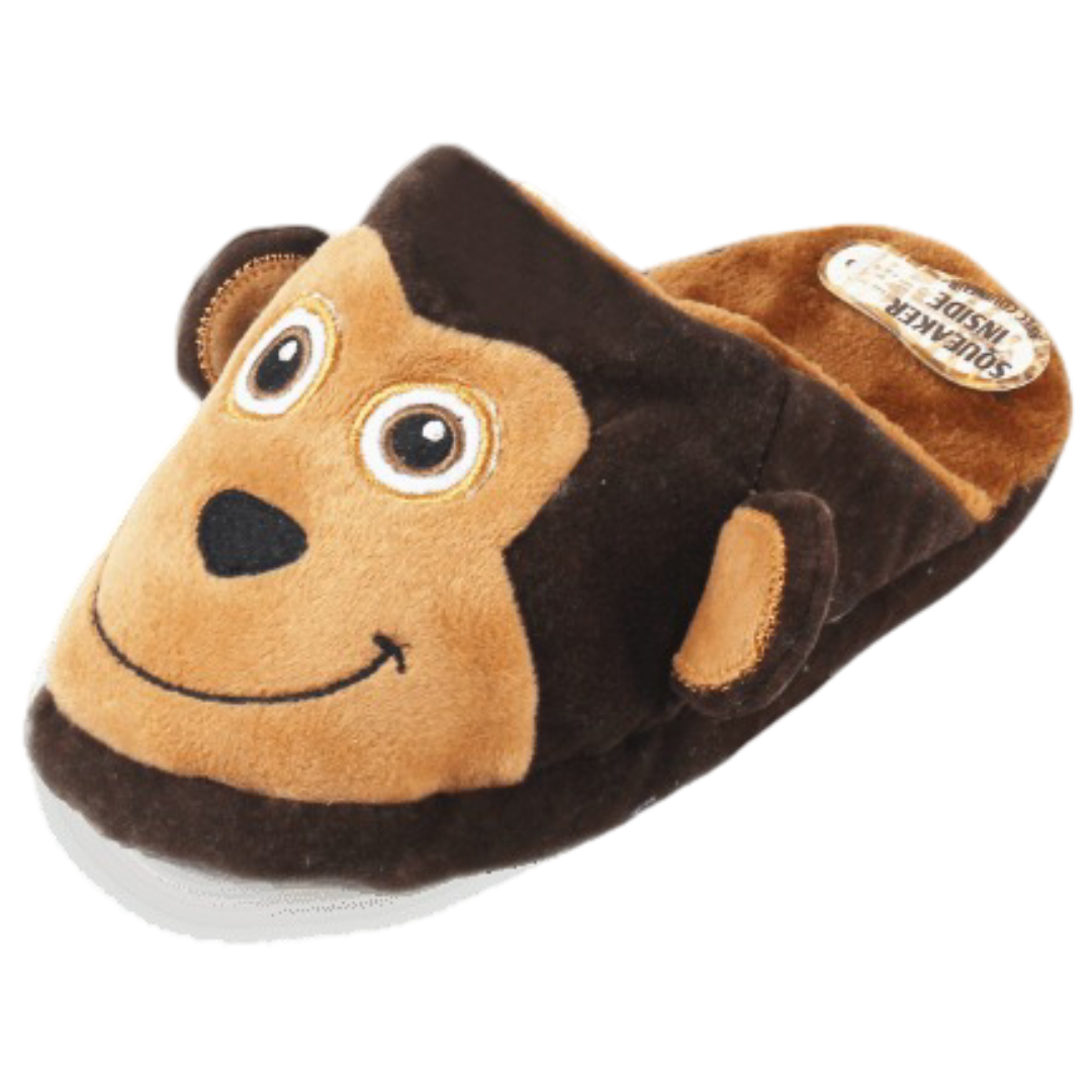 All For Paws Doggies Slipper Monkey Plush Dog Toy
