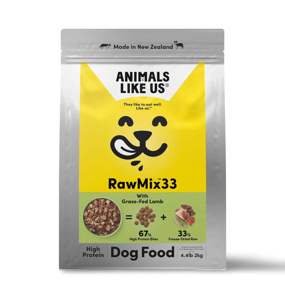 Animals Like Us Raw Mix 33 Freeze Dried Grass Fed Lamb Adult Dry Dog Food
