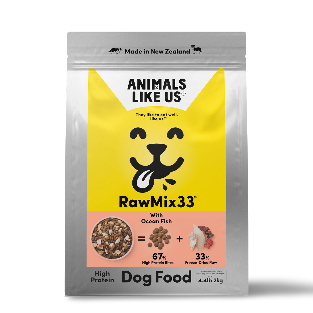 Animals Like Us Raw Mix 33 Freeze Dried Ocean Fish Adult Dry Dog Food
