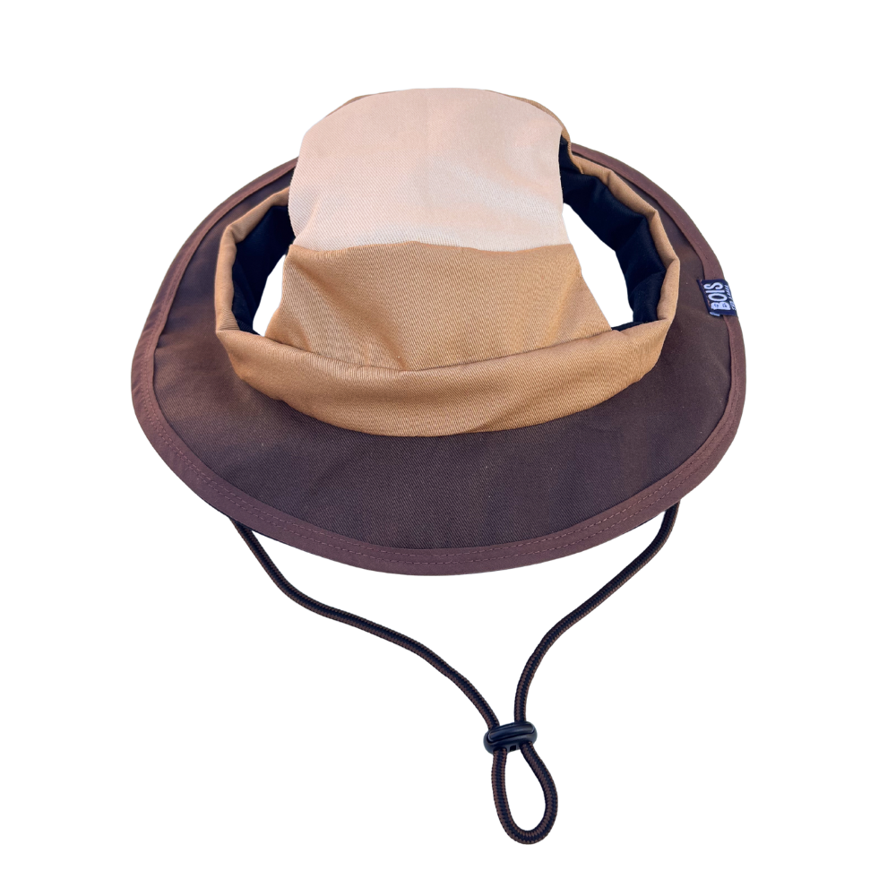 Bois The Label Nude Colorblock Reversible Dog Bucket Hat