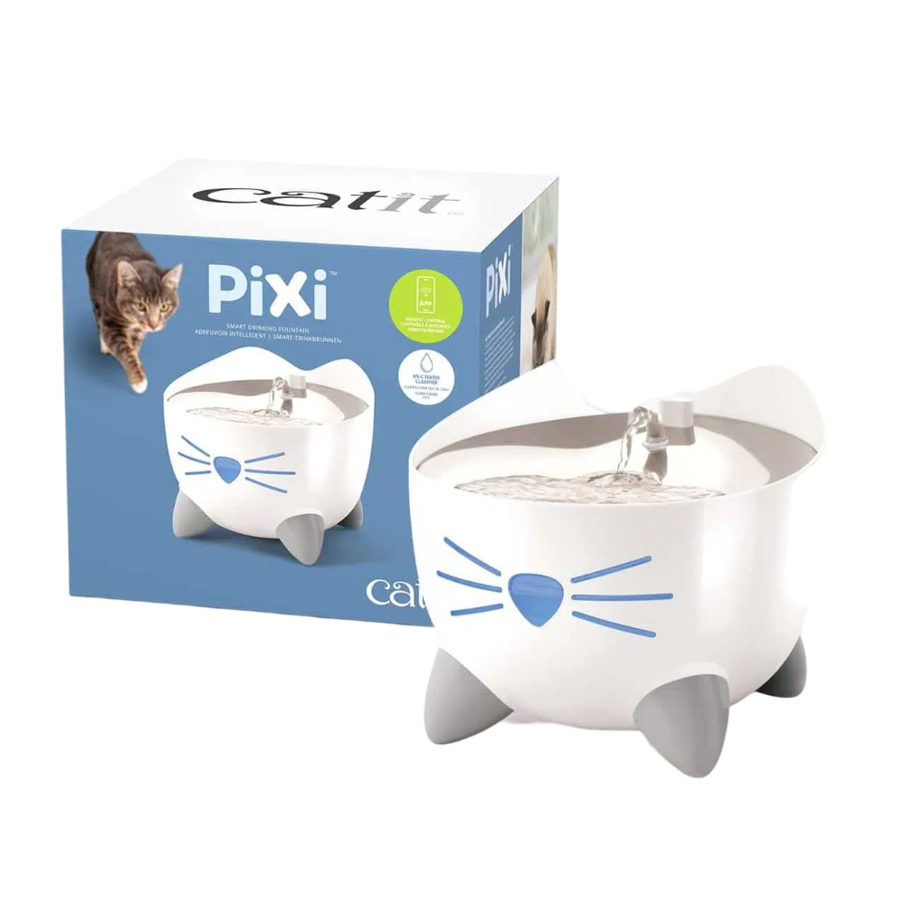 Catit Pixi Smart Water Fountain with Stainless Steel Top | Top