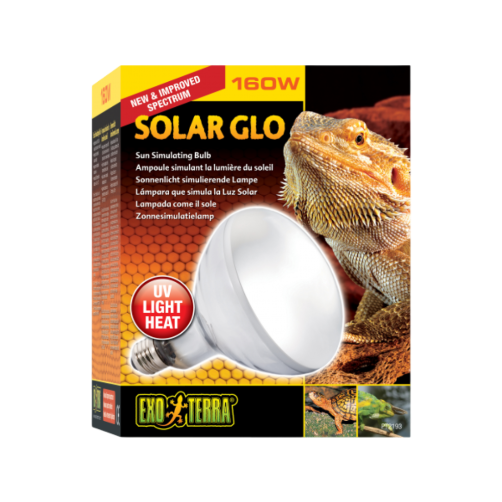 Exo Terra Solar Glo 160w Self Ballasted UV Heat Lamp