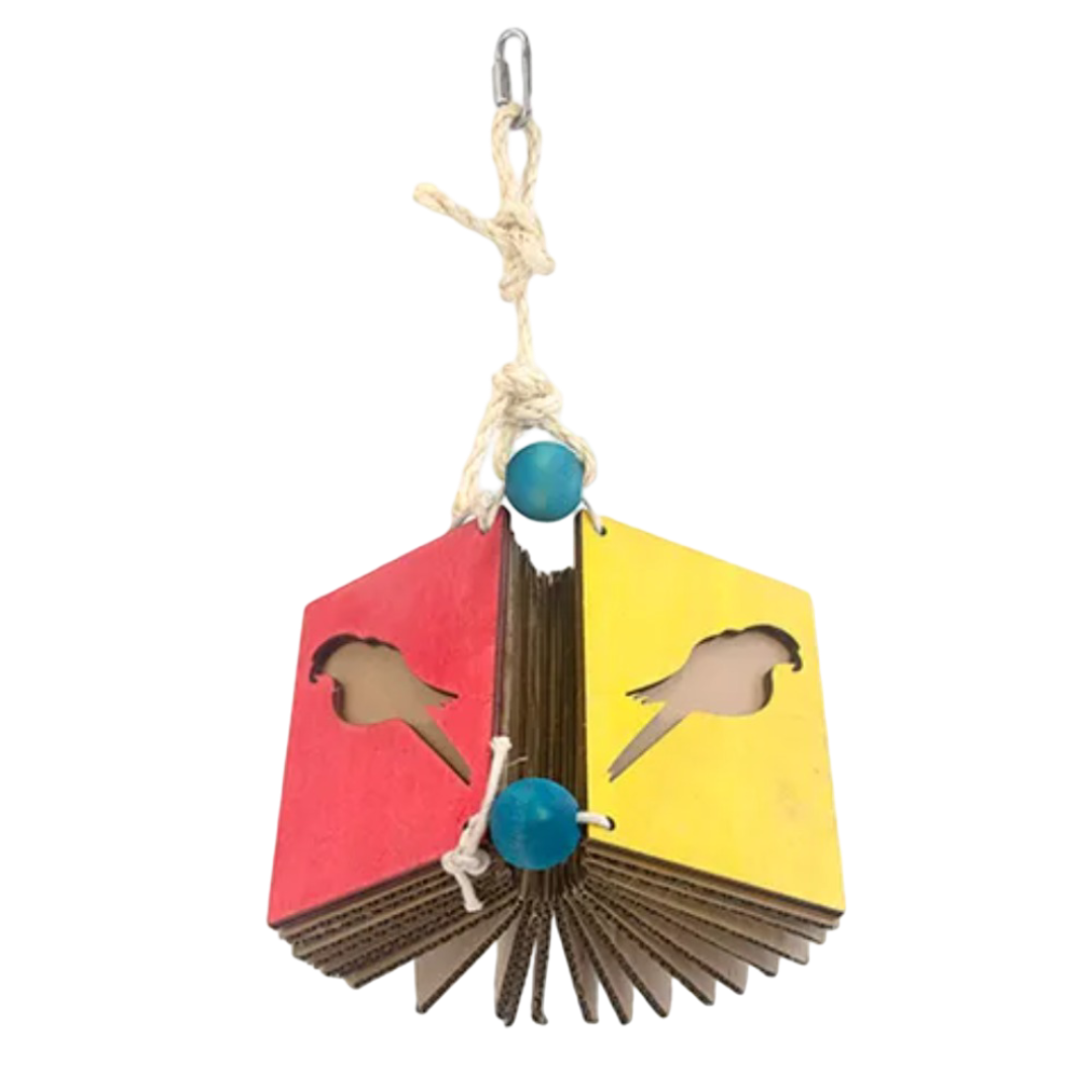 Bainbridge Shredz Bird Book Foraging Bird Toy