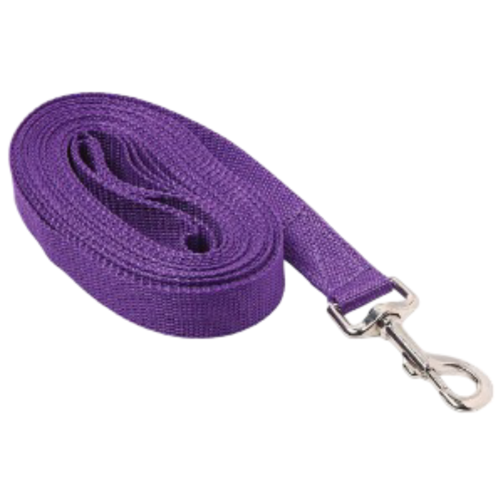 Zilco Polypropylene Lunge Rein In Purple For Horses