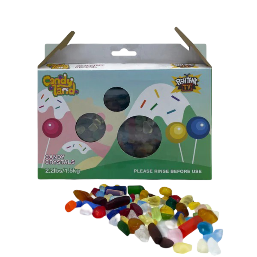 Fishtank Tv Candyland Crystals Colourful Aquarium Gravel