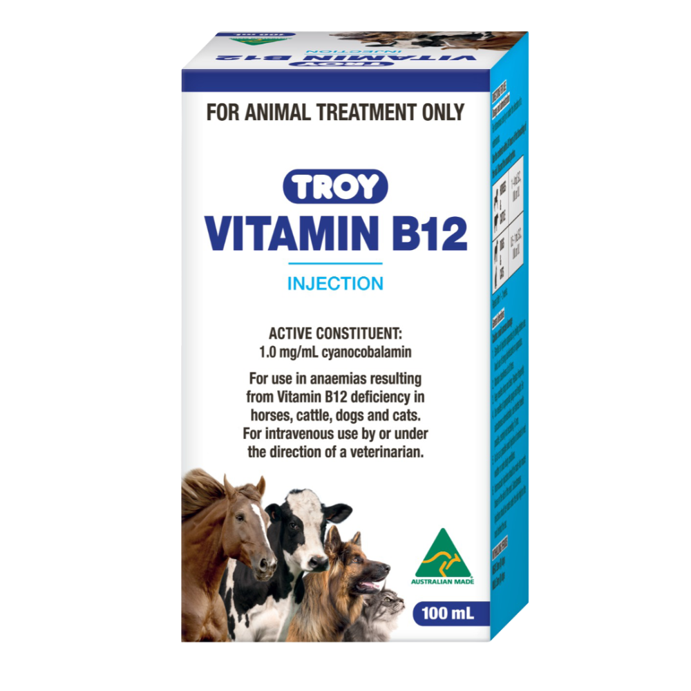 Troy Troy Vitamin B12 Injection For Cats Dogs And Horses | Top dogs on price | Pet Circle Troy Troy Vitamin B12 Injection For Cats Dogs And Horses | Top dogs on price | Pet Circle
