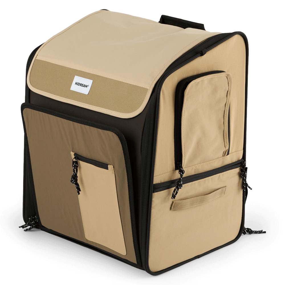Hi Dream Pet Backpack With Expandable Front And Back Pouches
