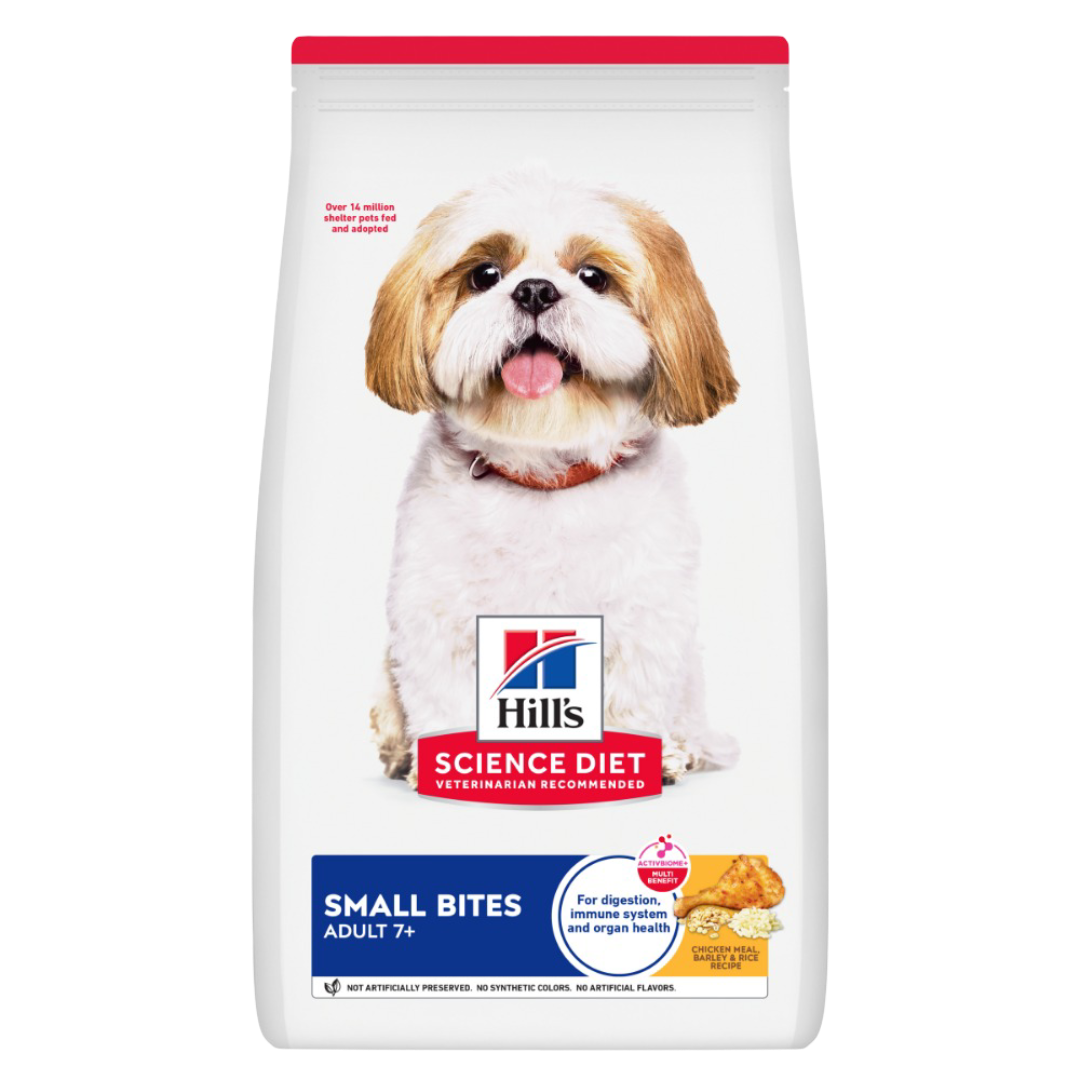 7+ Small Bites Chicken Senior Dry Dog Food