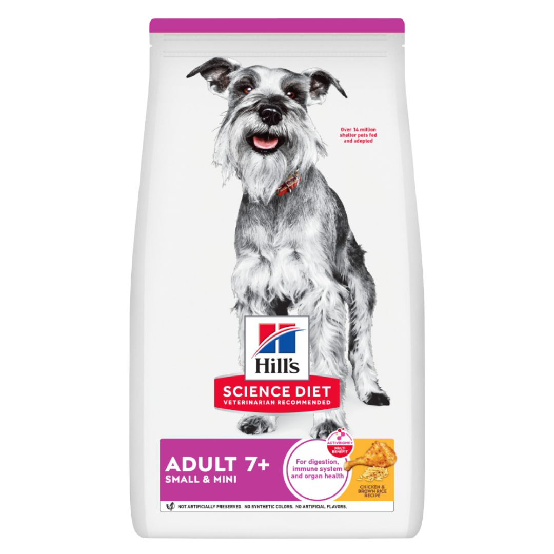 7+ Small Mini Senior Dry Dog Food