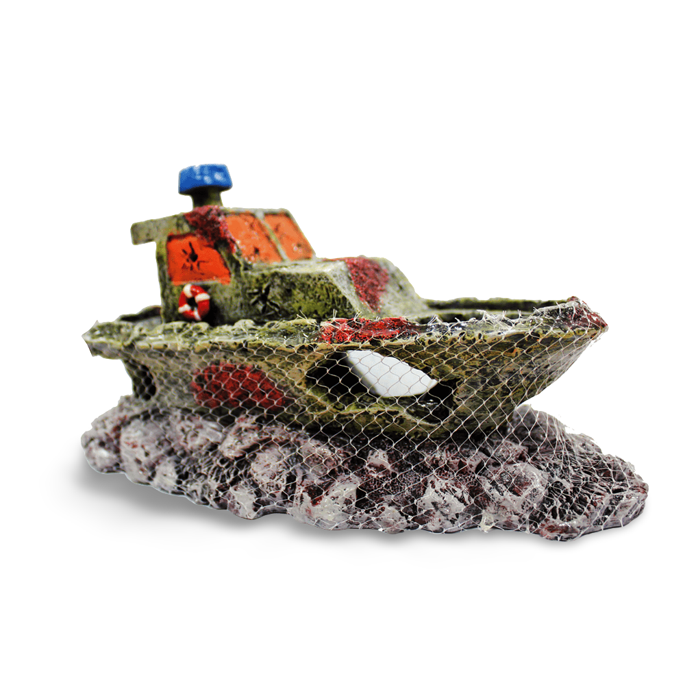 Aquatopia Hermit Crab Shipwreck With Net