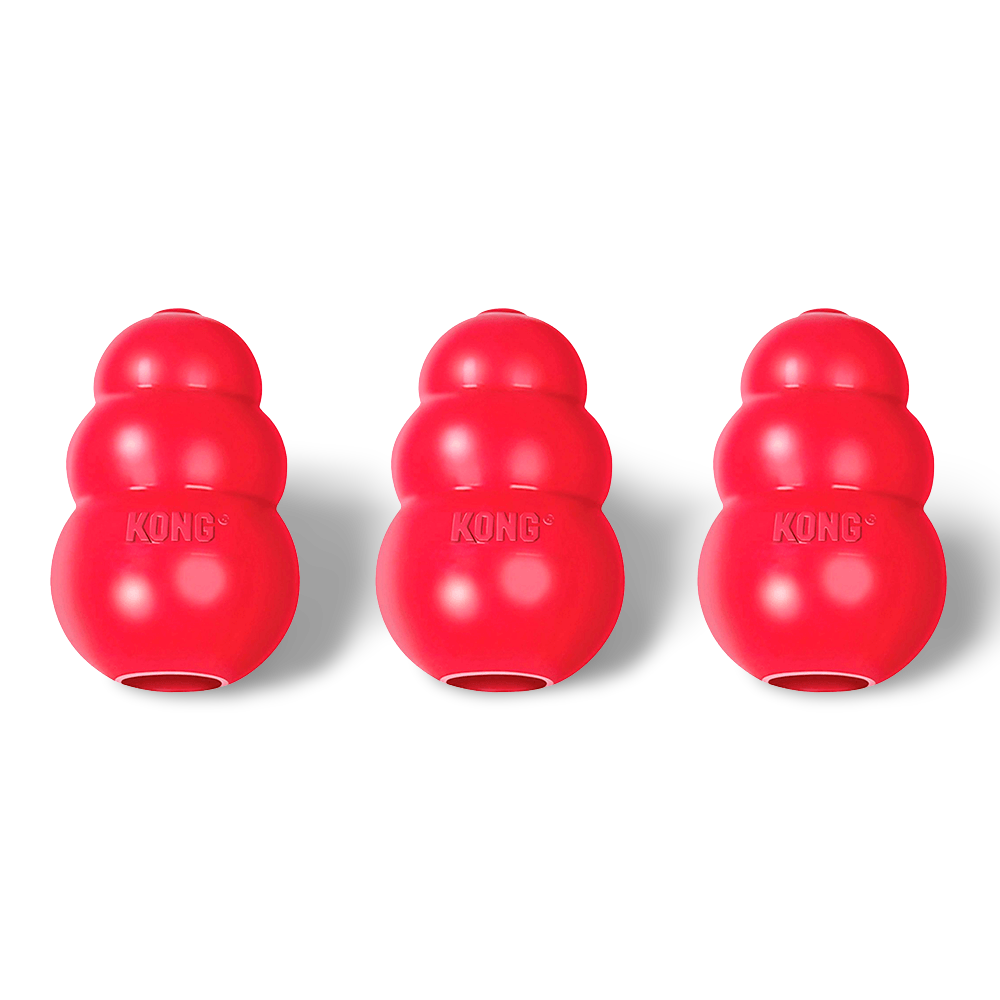 Kong Classic Chew Dog Toy Red