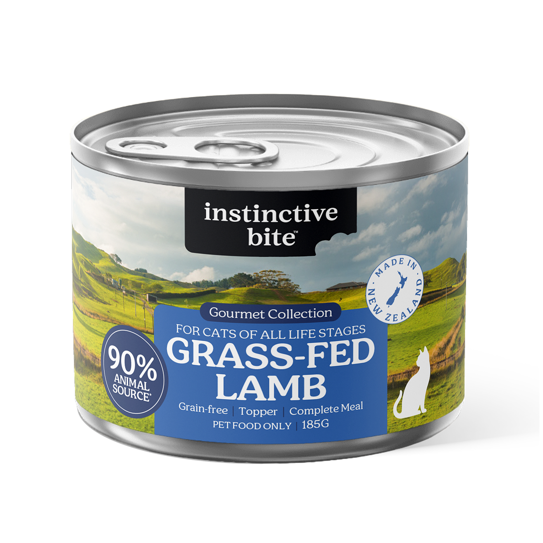 Instinctive Bite Single Protein Lamb All Lifestages Wet Cat Food Cans
