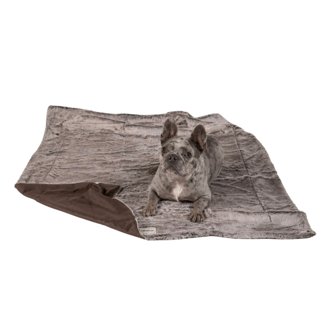 Itchy Witchy Soothing Dog Blanket With Essential Oils Brown