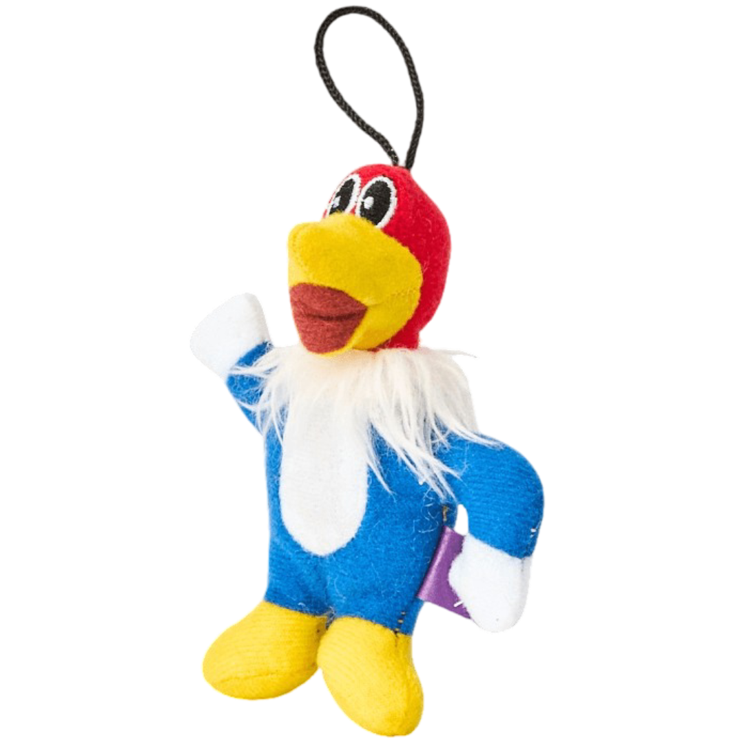 Multipet Woody Woodpecker Plush Cat Toy