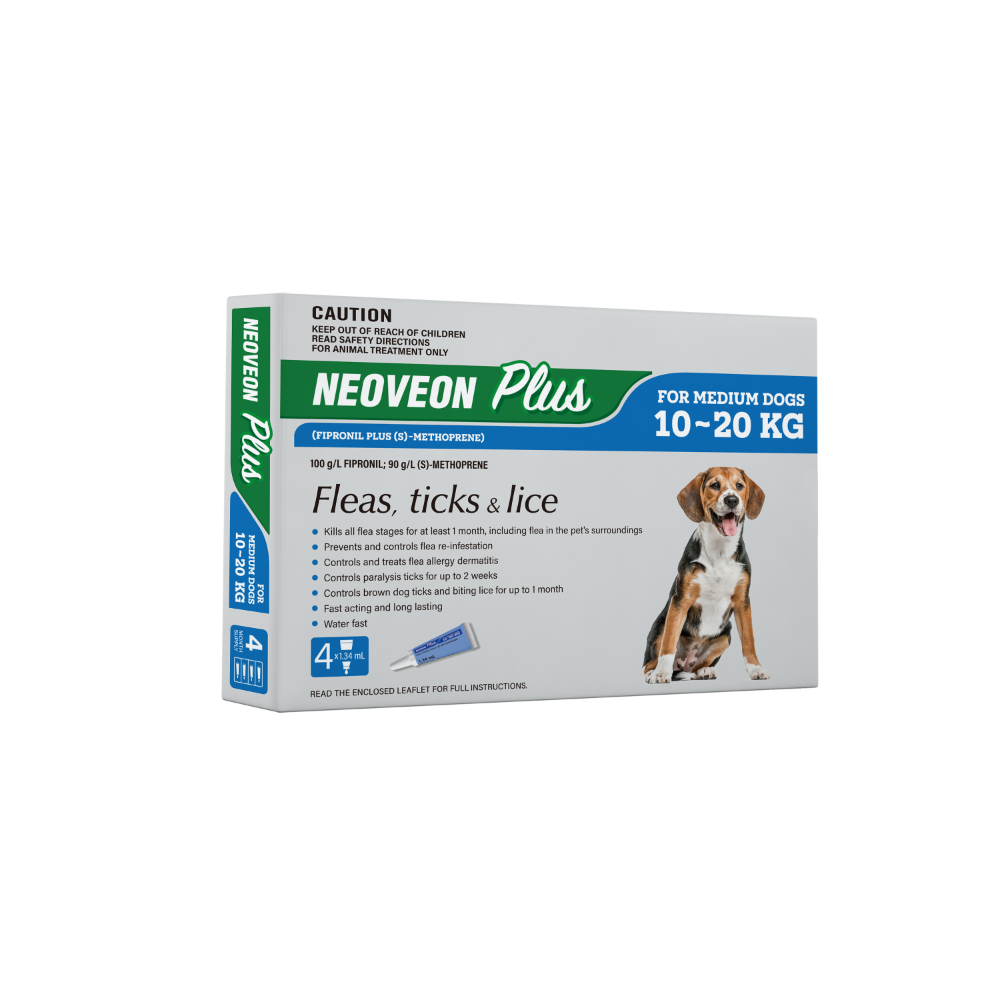 Flea & Tick Spot-On For Medium Dogs