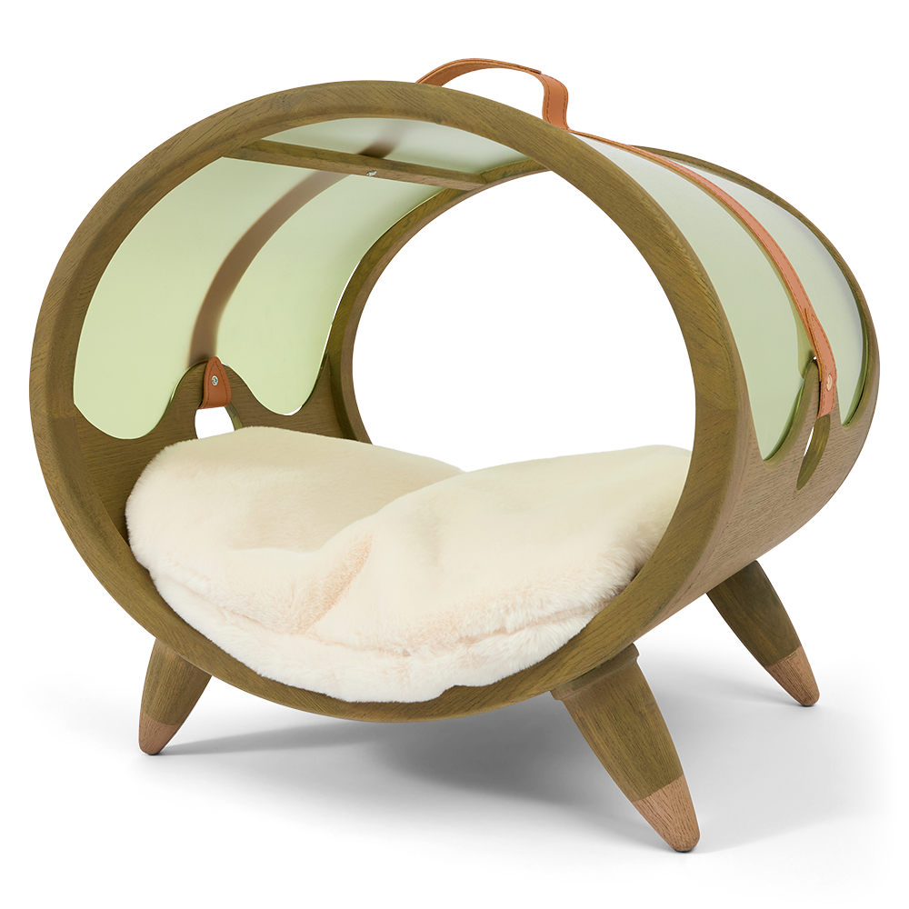 Nujiao Fun Tunnel Bed Green For Cats And Dogs