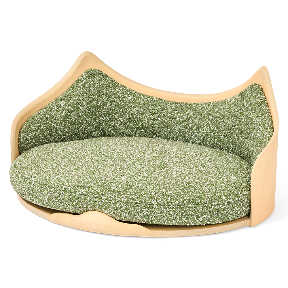 Nujiao Natural Wooden Bed For Cats And Dogs