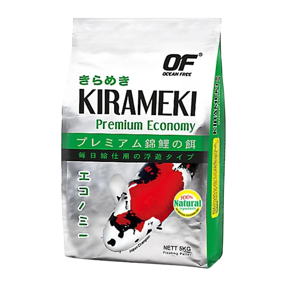 Ocean Free Kirameki Premium Economy Koi Pond Pellet Large