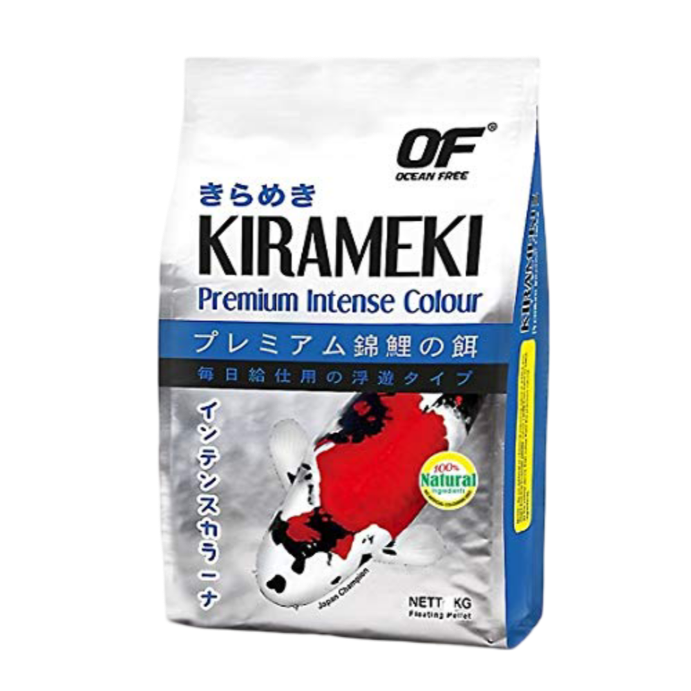 Ocean Free Kirameki Premium Intense Colour Koi Pond Pellet Mini