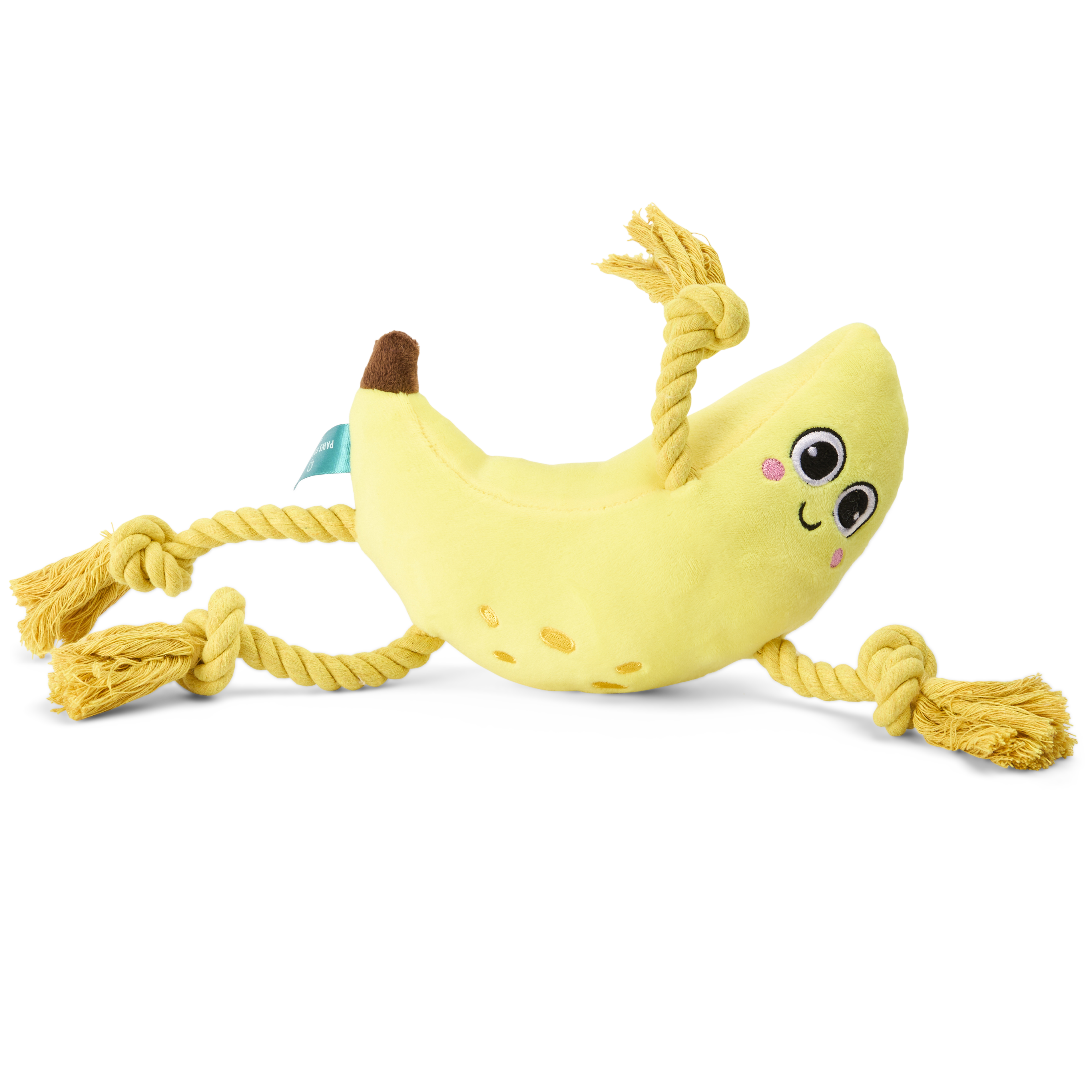 Paws For Life Banana Rope Plush Toy