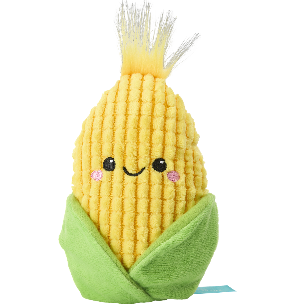 Paws For Life Sweet Corn Plush Dog Toy