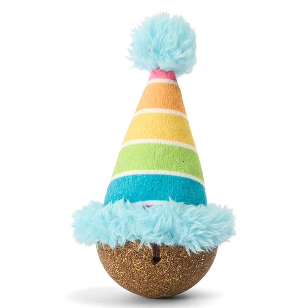 Paws For Life Party Hat Cat Toy With Catnip