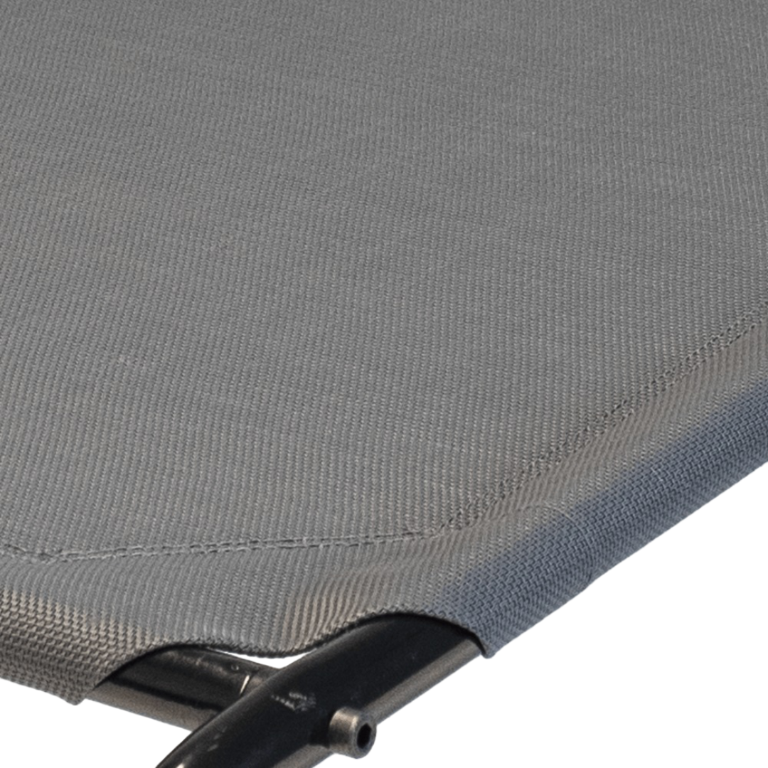 Paws For Life Elevated Bed Replacement Cover Grey