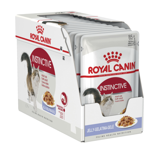 ADULT INSTINCTIVE JELLY WET CAT FOOD POUCHES 12 X 85G Image