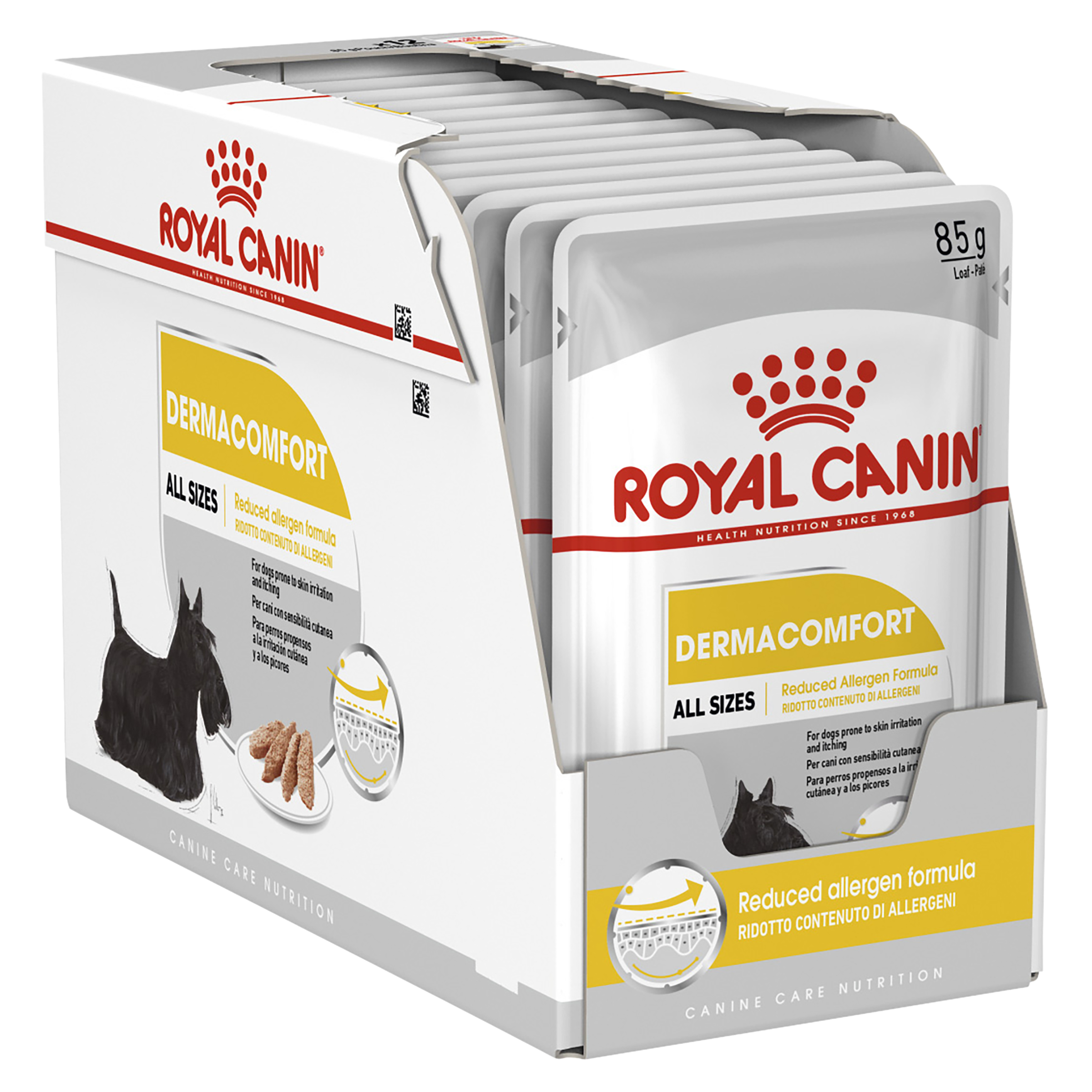 Dermacomfort Loaf Adult Wet Dog Food Pouches