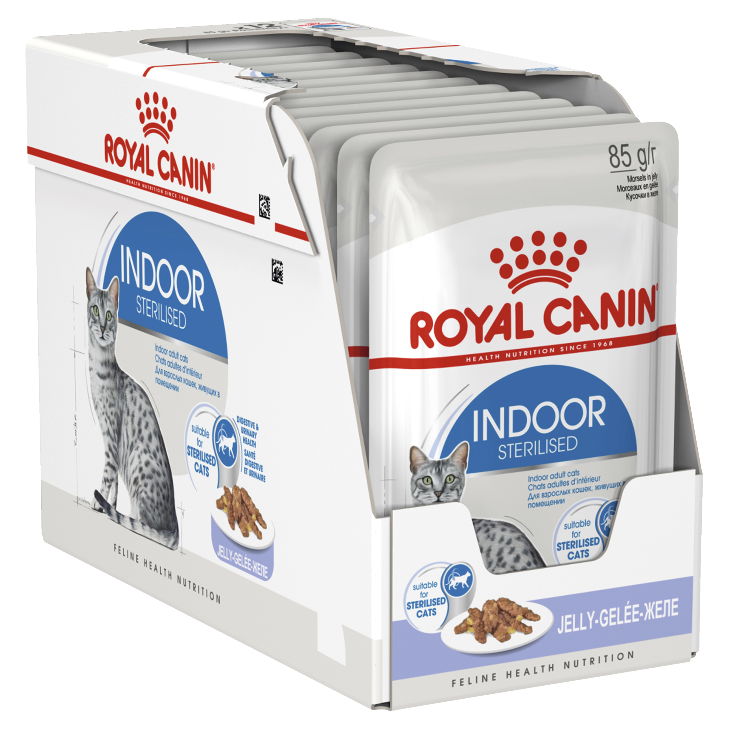 Royal Canin Indoor Adult Jelly Wet Cat Food Pouches Top dogs on
