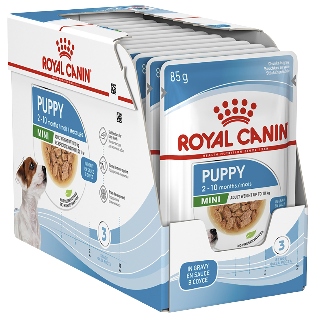 Mini Puppy Wet Dog Food Pouches