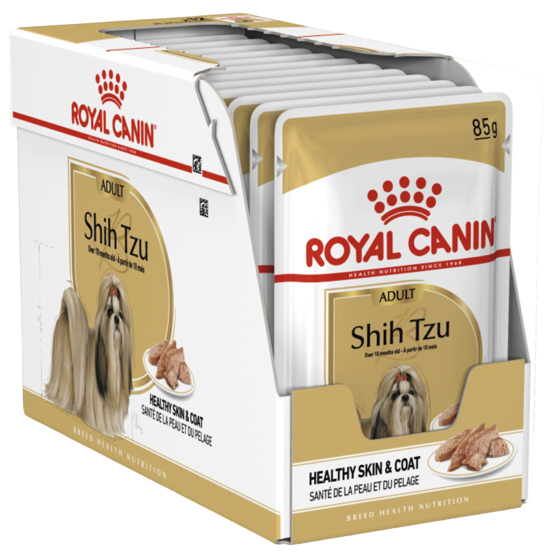 Shih Tzu Adult Loaf Wet Dog Food Pouches