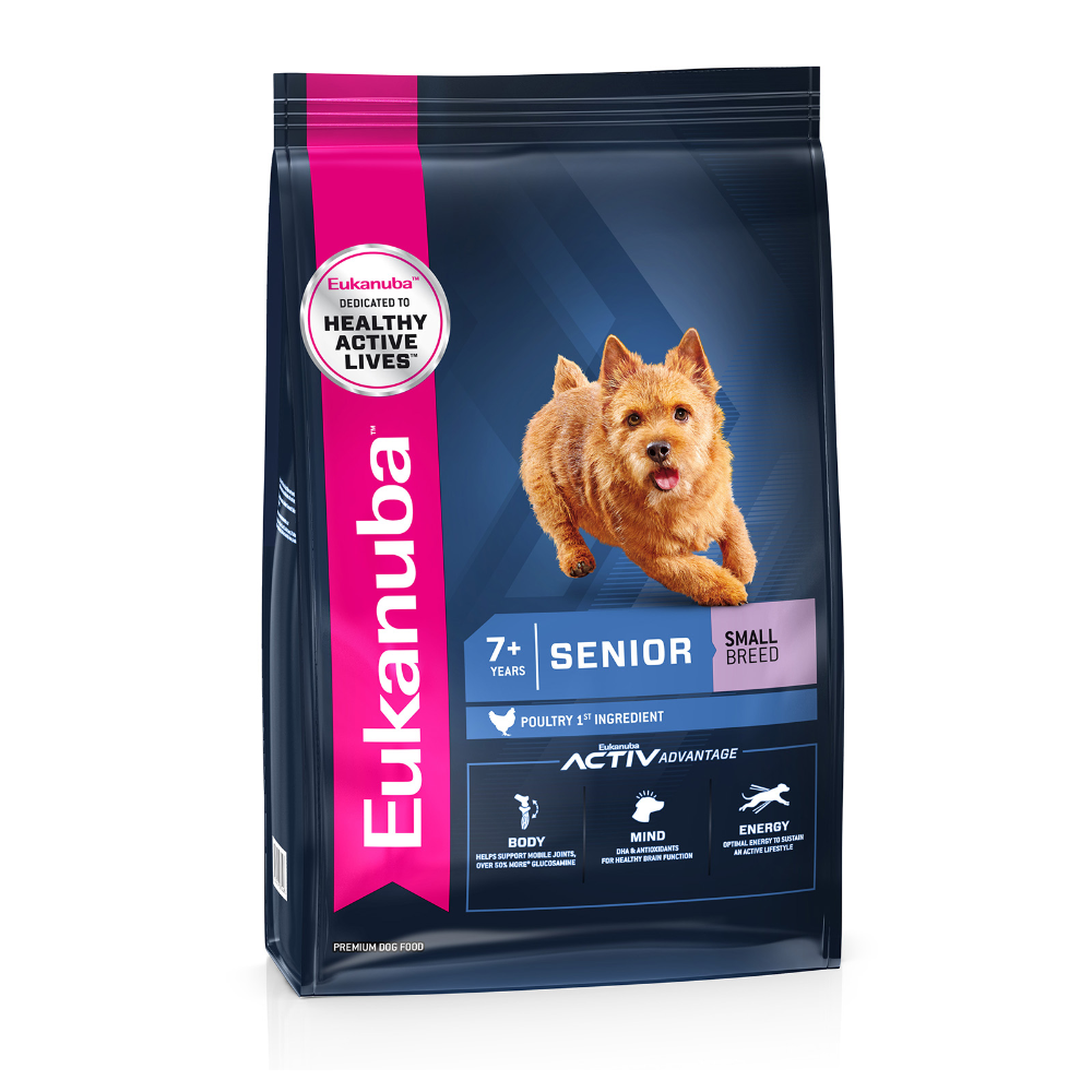 SENIOR SMALL BREED DRY DOG FOOD 3KG Image
