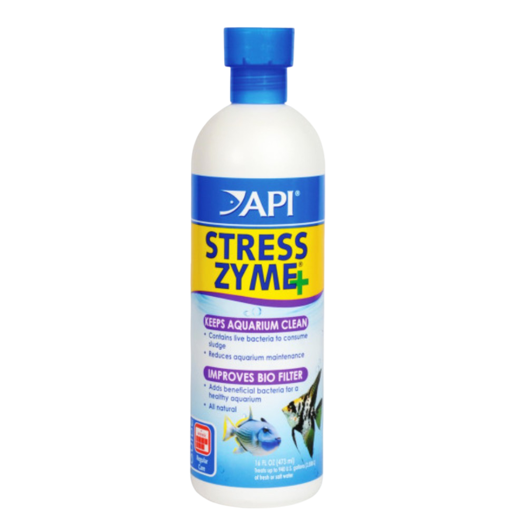 Stress Zyme Freshwater And Saltwater Aquarium Water Cleaner