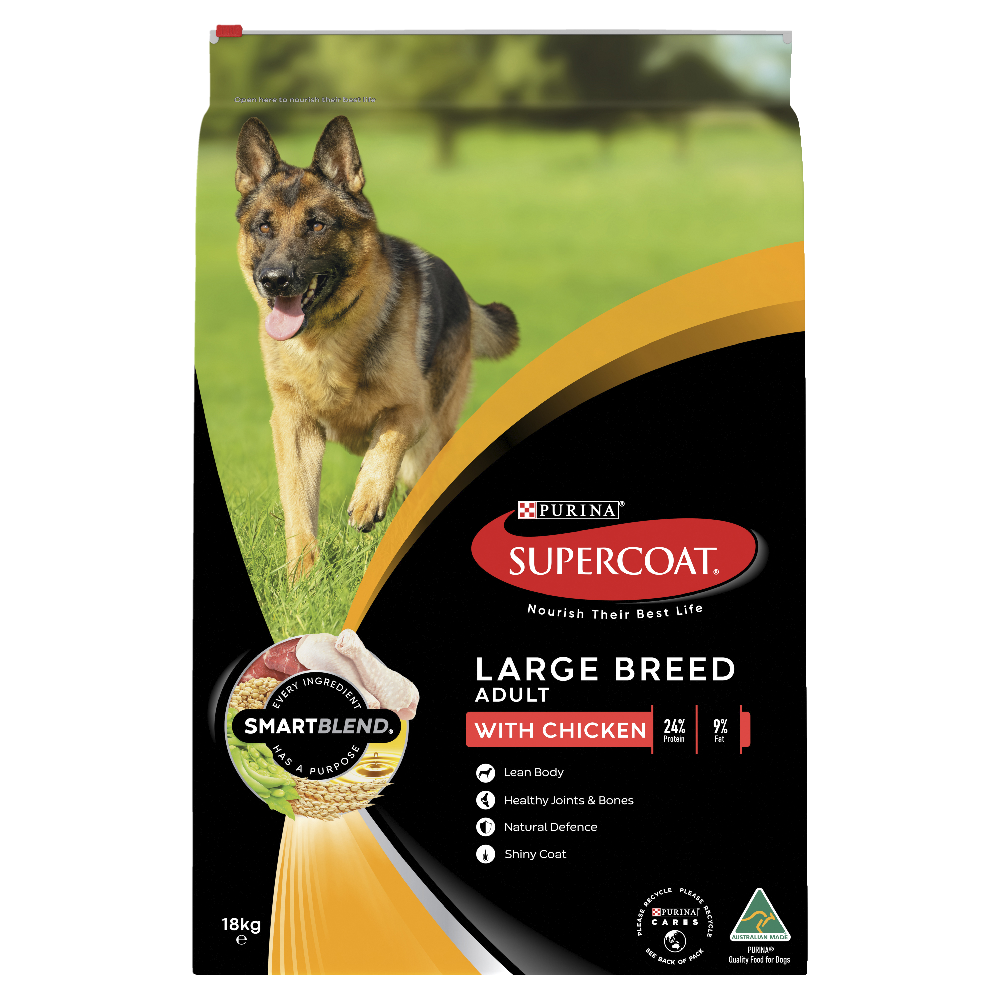 Supercoat Smartblend Chicken Large Breed Adult Dry Dog Food