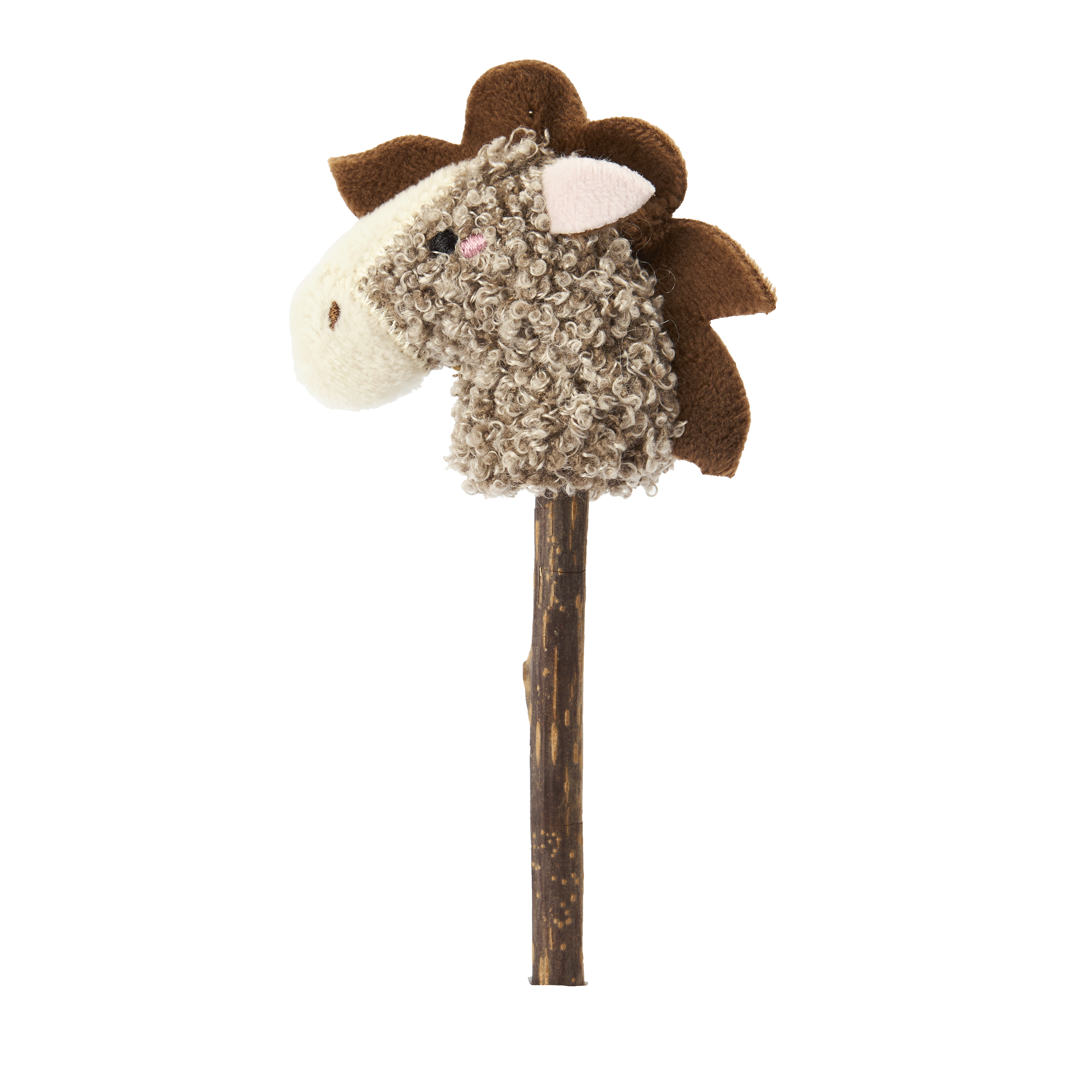 The Catsentials Horse With Silvervine Stick Cat Toy