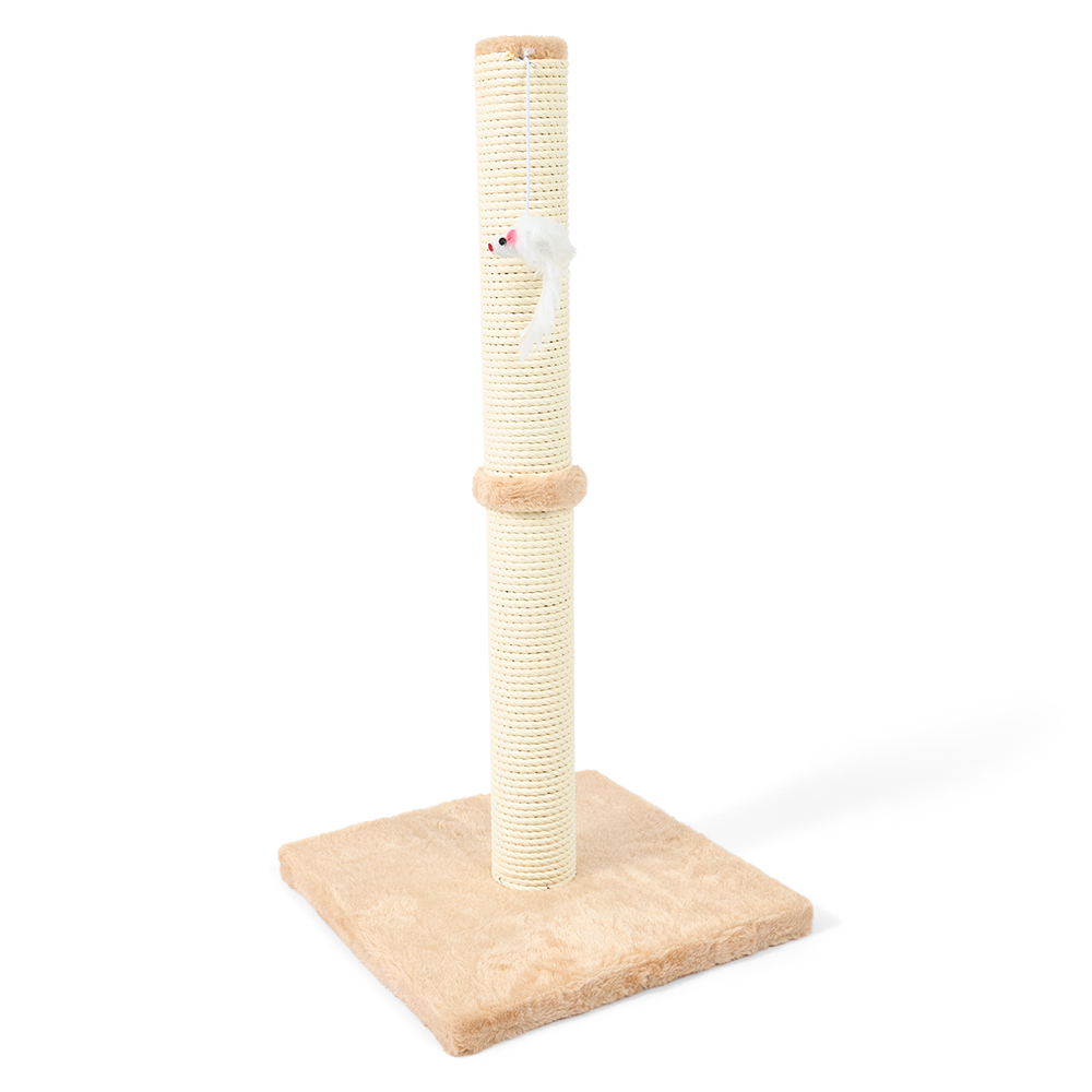 The Catsentials Scratching Post With Mouse