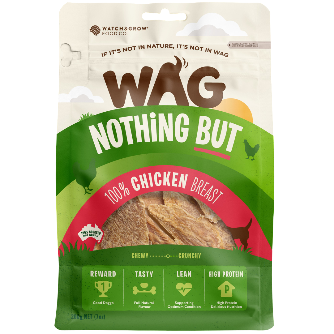 Wag Chicken Breast Dog Treats 2 x