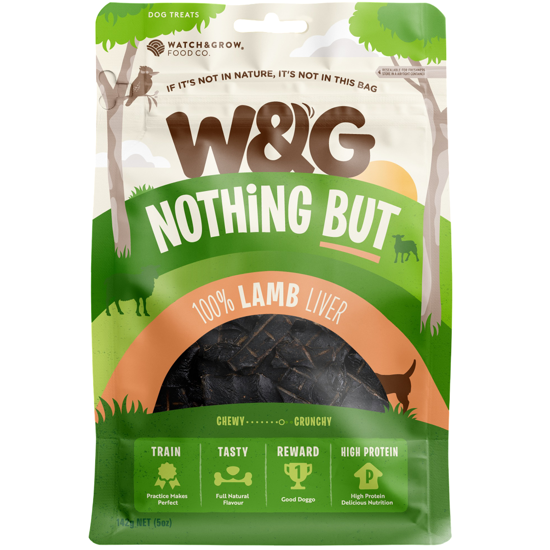 Wag Lamb Liver Dog Treats