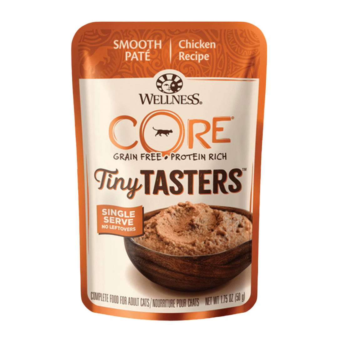CORE Tiny Tasters Chicken Pate Adult Wet Cat Food Pouch