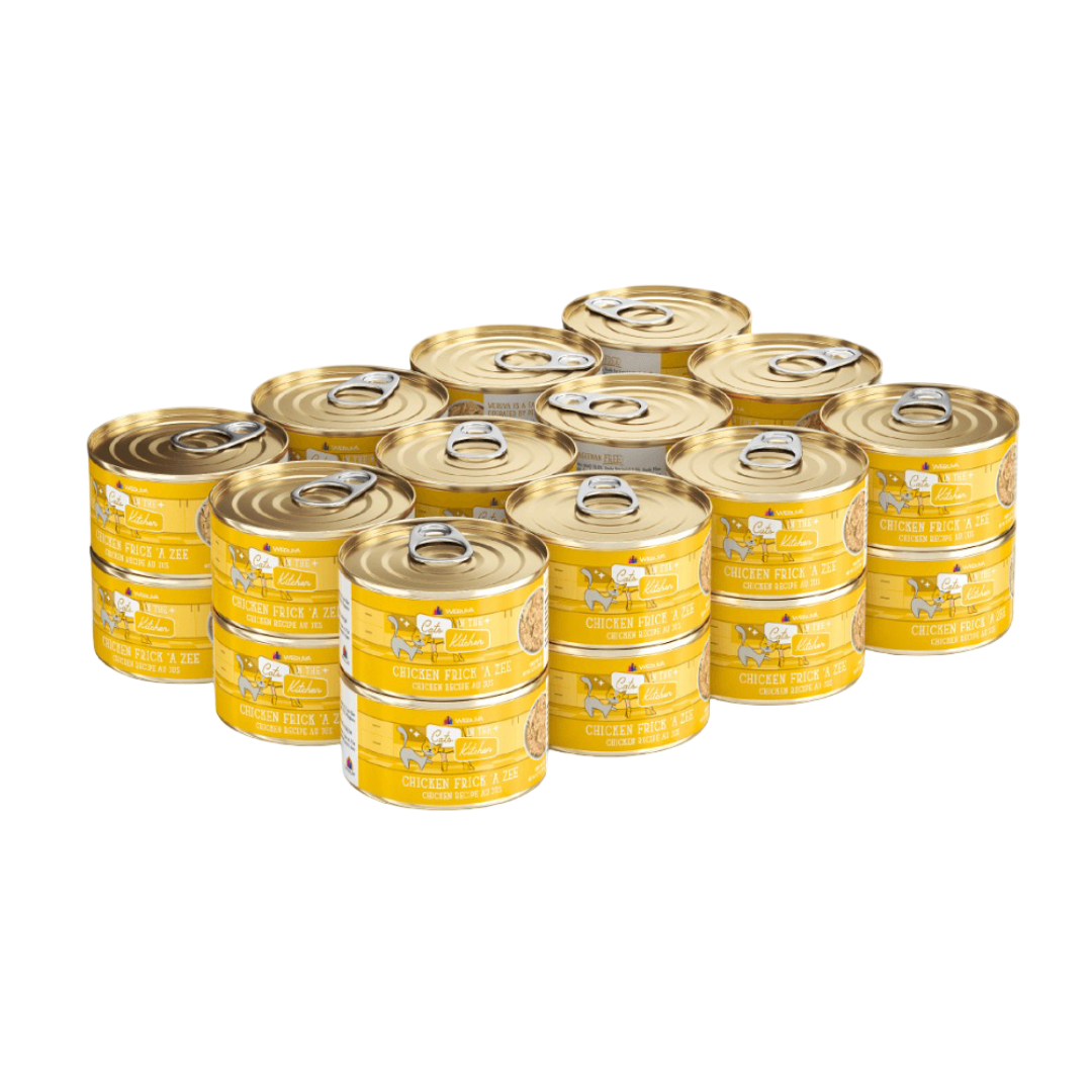 Weruva Chicken Au Jus Grain Free Wet Cat Food Cans Top dogs on