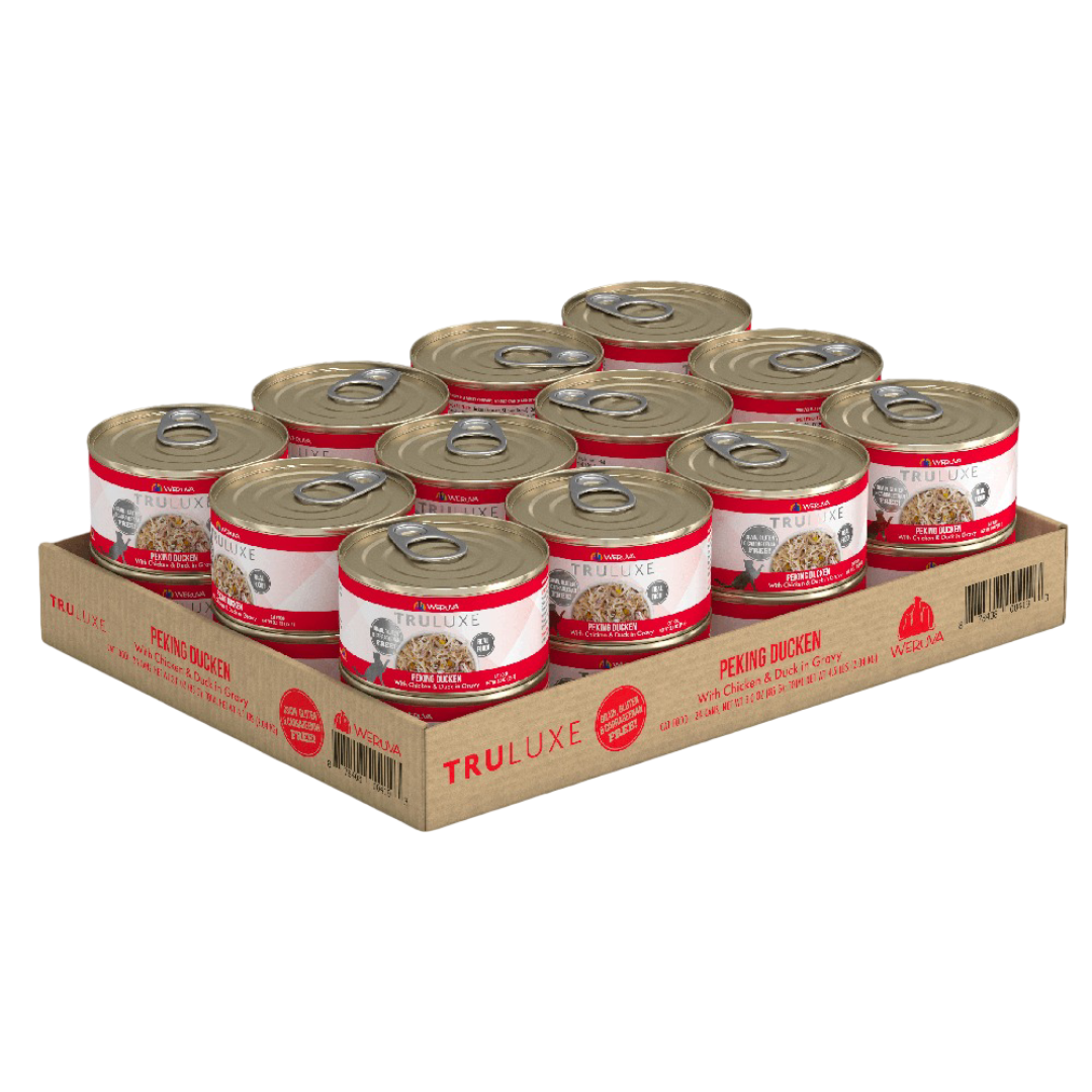Weruva TruLuxe Chicken and Duck in Gravy Adult Wet Cat Food Cans