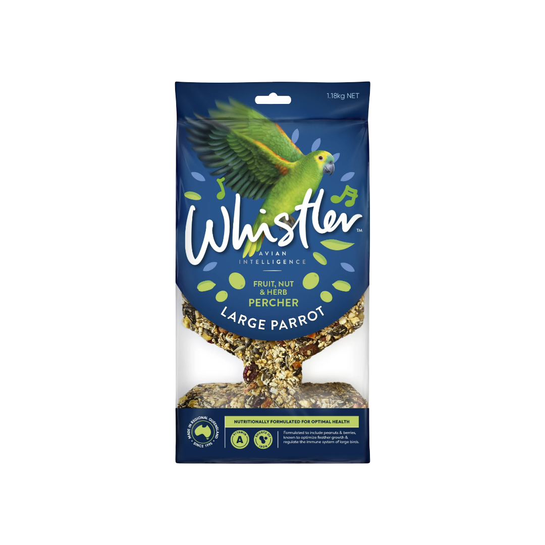 Whistler Large Parrot Nut Fruit And Herb Hanging Percher Treat