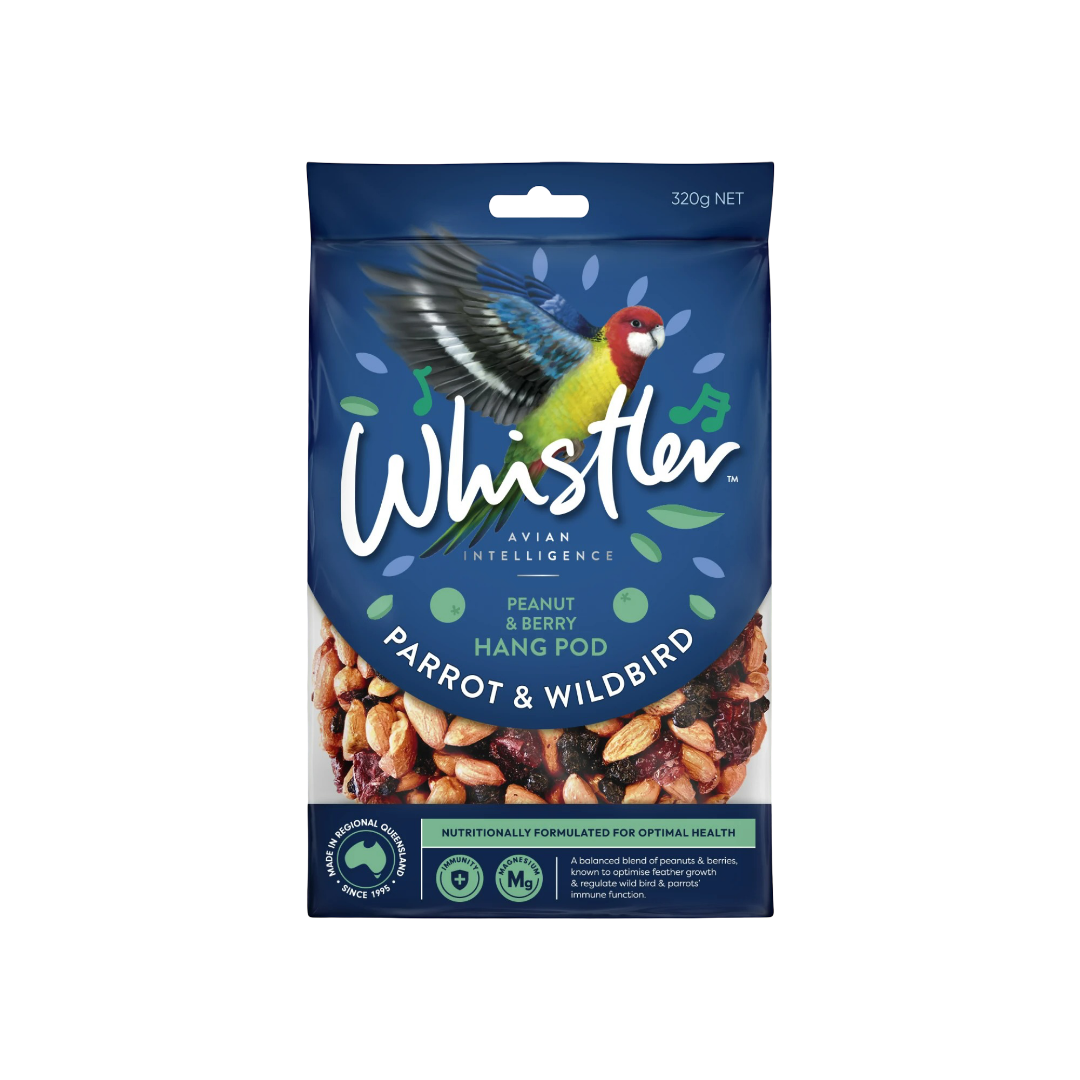 Whistler Parrot And Wild Bird Hanging Pod Berries Blend