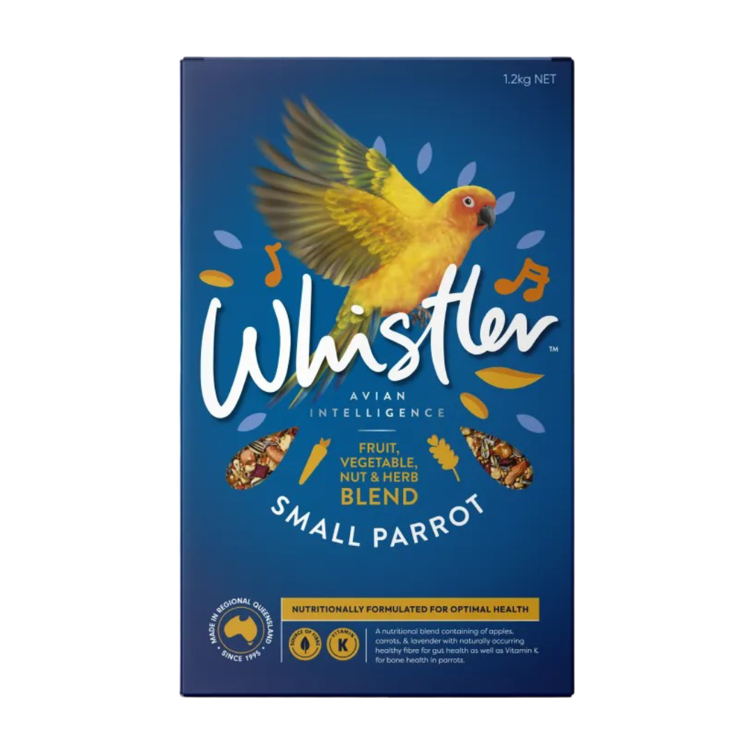 Whistler Small Parrot Gourmet Fruit Vegetable And Nut Blend Food