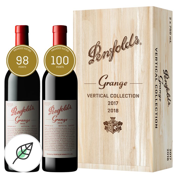Penfolds Grange Limited Edition 2017 & 2018 Collectors Duo