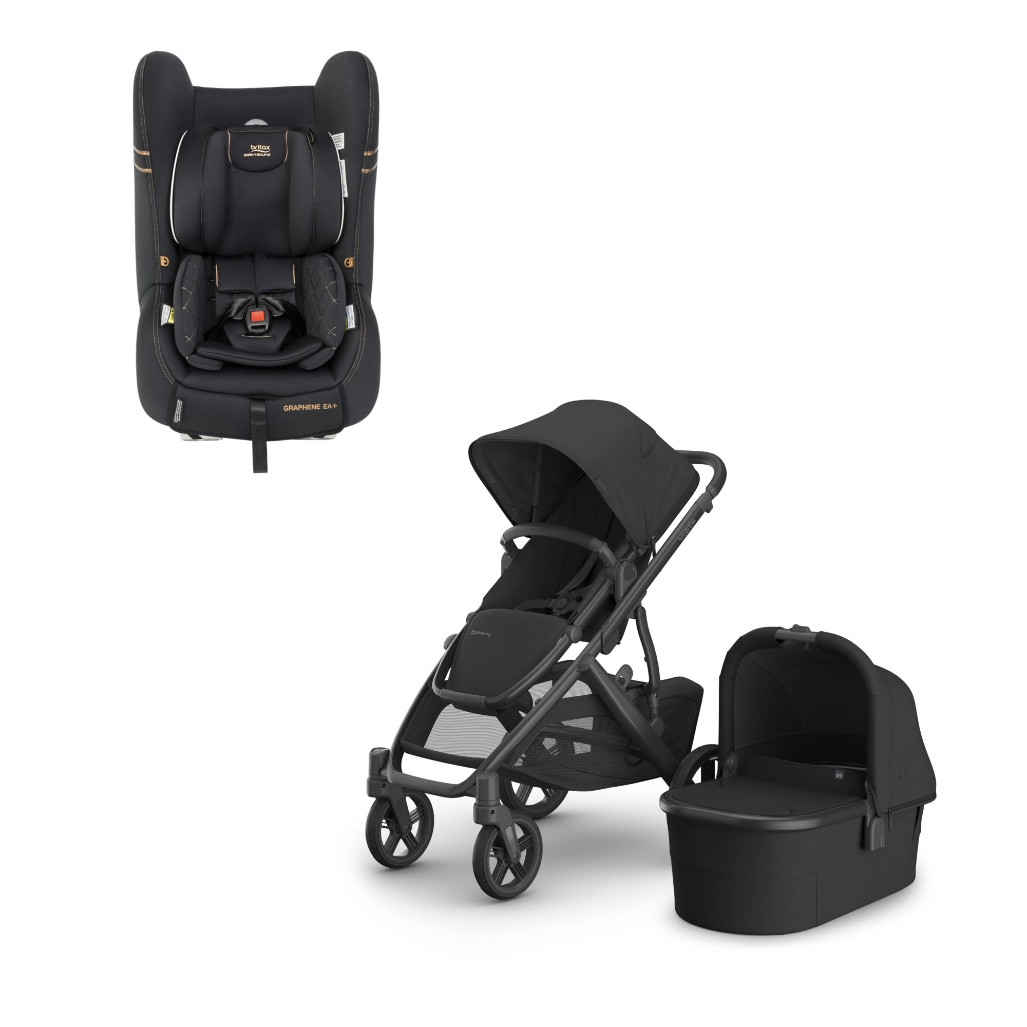 Toddler Seat Uppababy Vista Stroller Without Bassinet UPPAbaby