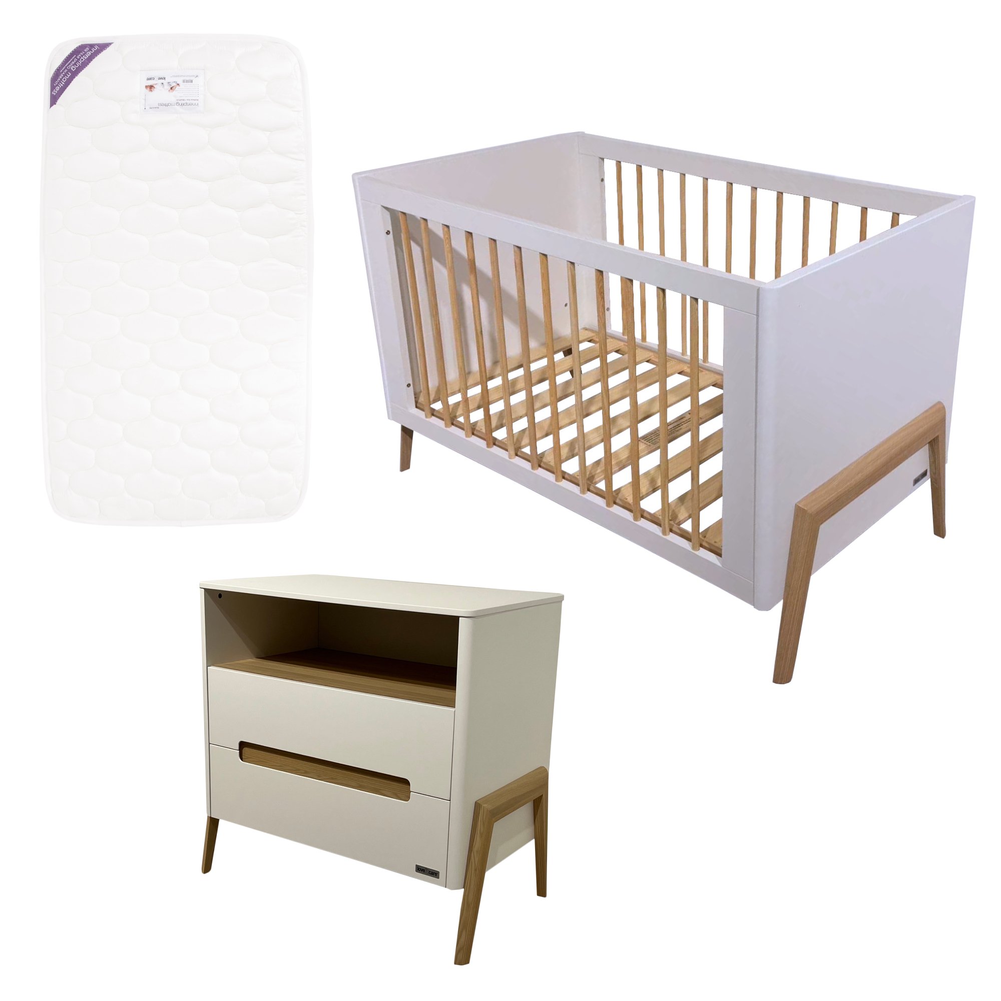 Arlo Cot, Chest Love N Care Mattress Package Baby Bunting AU