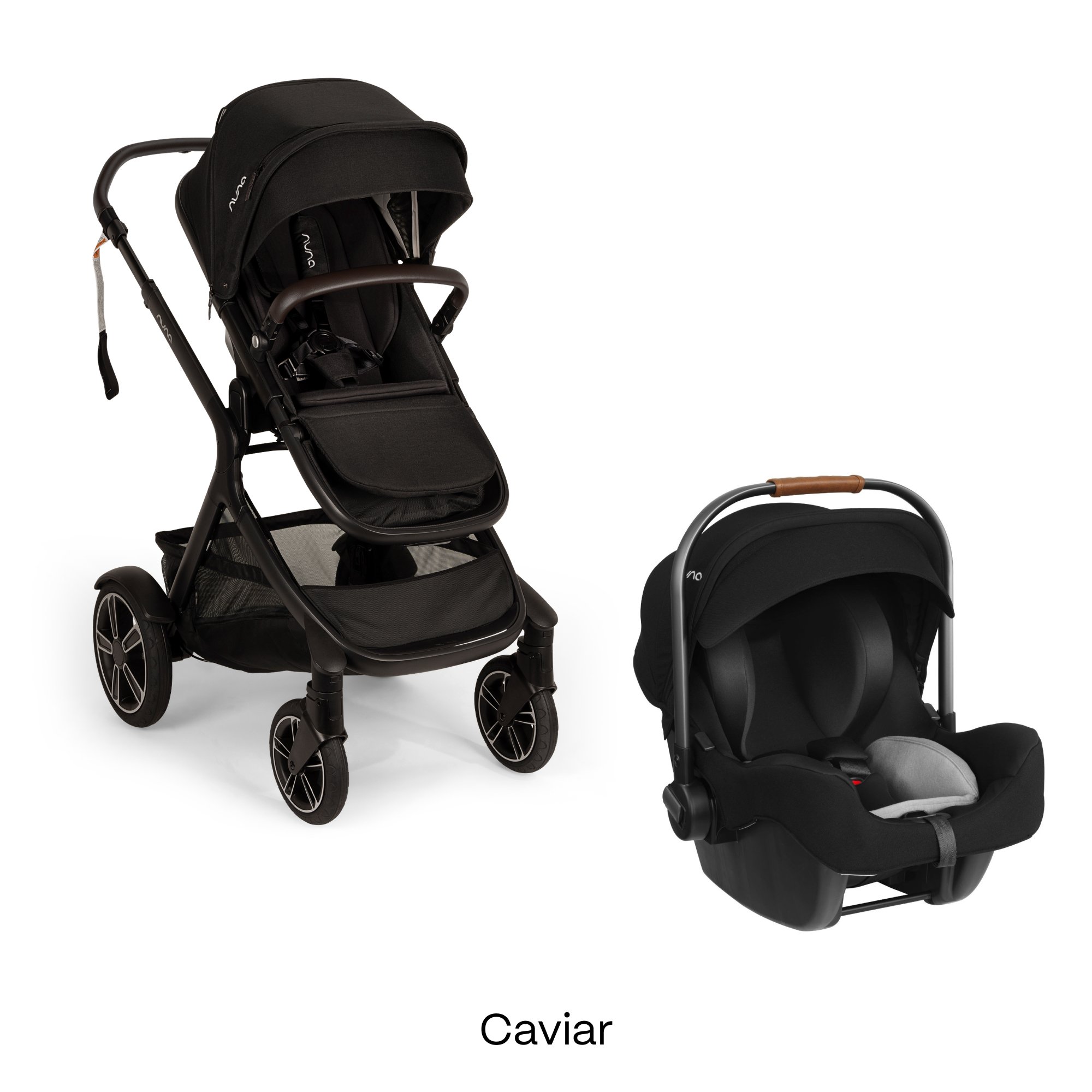 Nuna Demi Next Pram With Rider Board Klik Plus Capsule Base