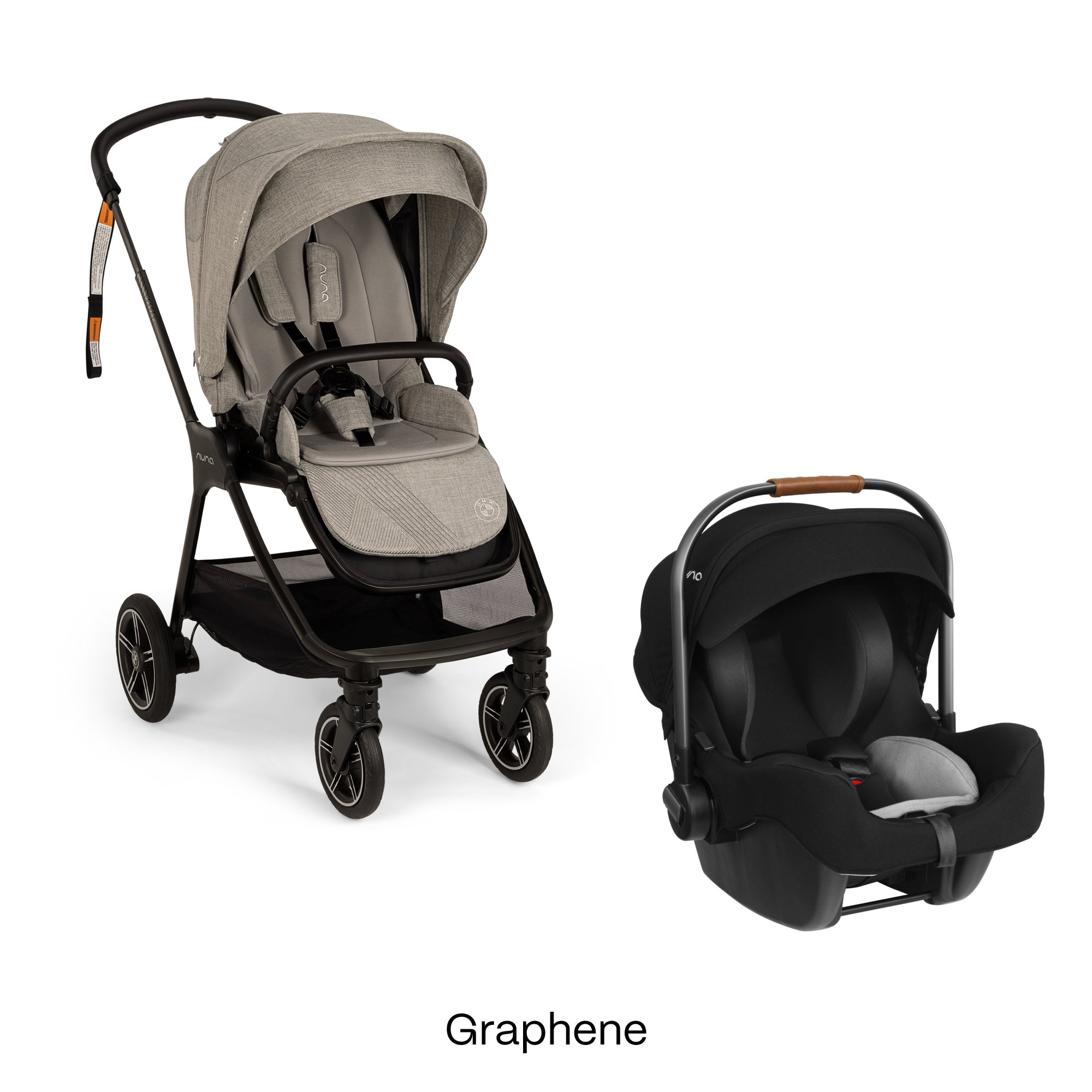 Nuna Triv Next Stroller Klik Plus Capsule Base Bundle